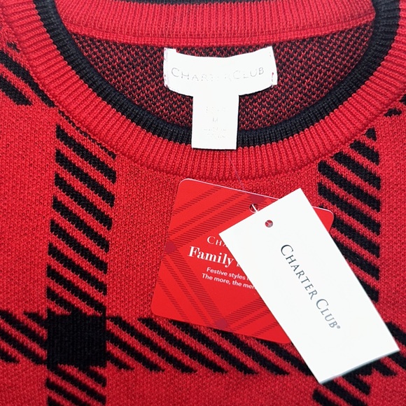 Charter Club Holiday Sweater - Picture 2 of 3